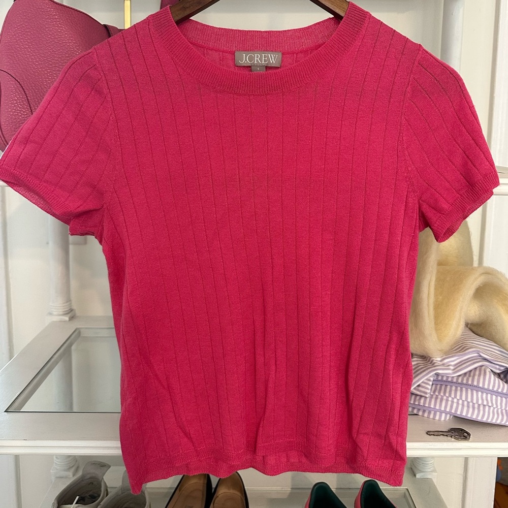 J.Crew Silk/Cashmere Sweater Tee